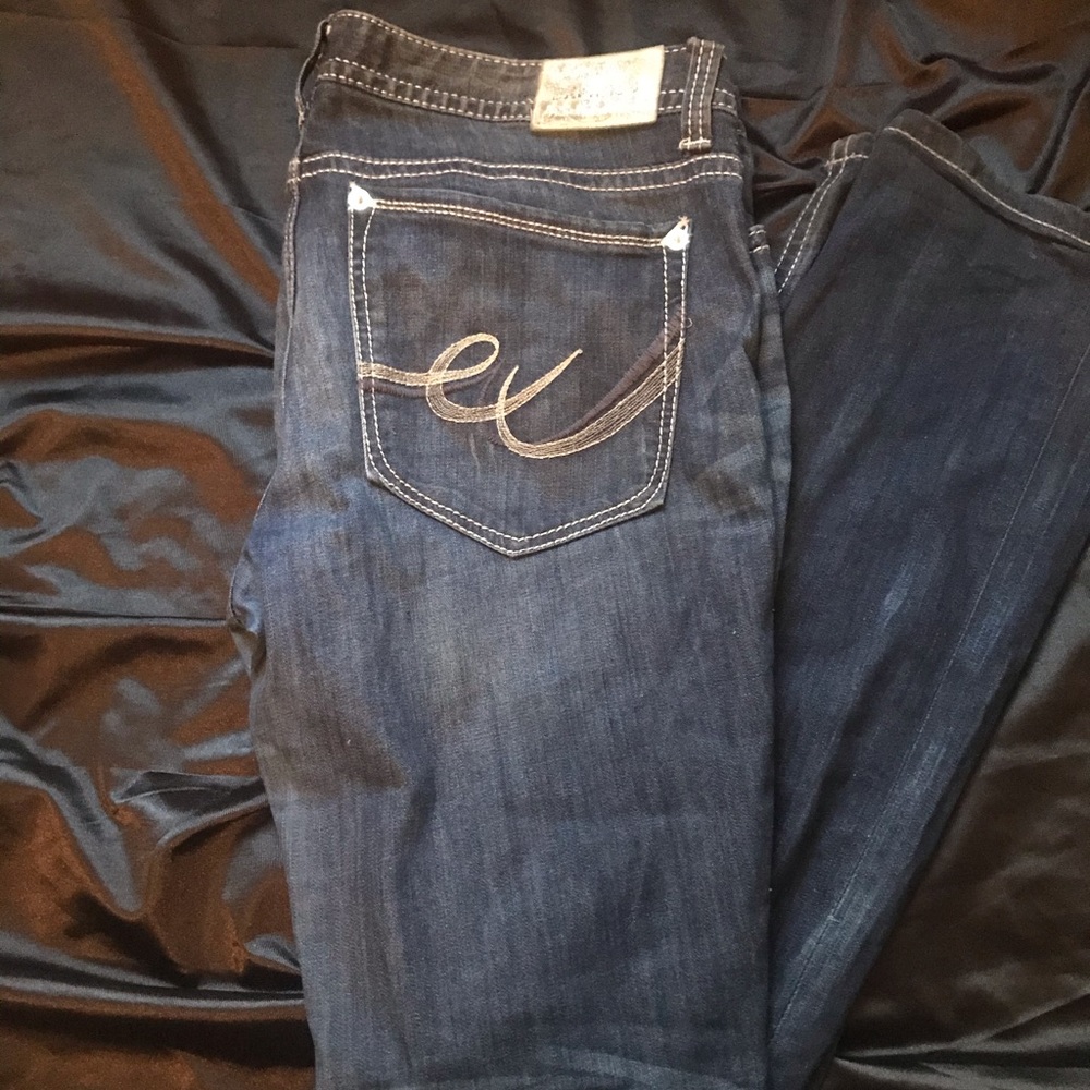 Express distressed jeans
